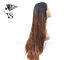 Synthetic Braided Lace Front Wigs , Box Braids Lace Front Weave No Tangling supplier